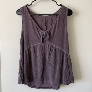 Dark purple “soft and sexy” American eagle tank